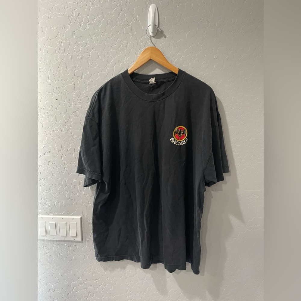 Vintage Y2K Bacardi Liquor Alcohol Rum Drink Shirt Size 2XL‎